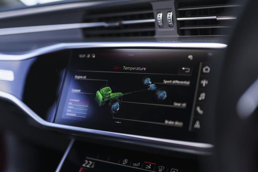 Детали интерьера Audi RS7 Sportback 2020 года  (UK) (фото 83 из 118)